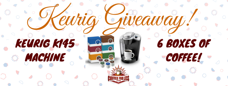 New Year, New Brew Giveaway: Keurig K145 with 6 Boxes of Coffee!