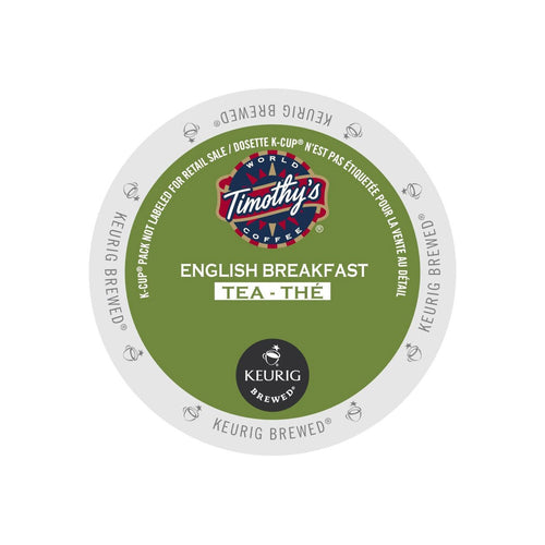 Timothy's English Breakfast Tea K-Cup Pod