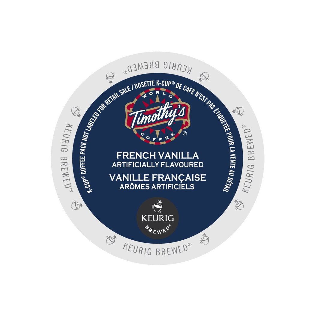 Timothy's French Vanilla K-Cup Pod