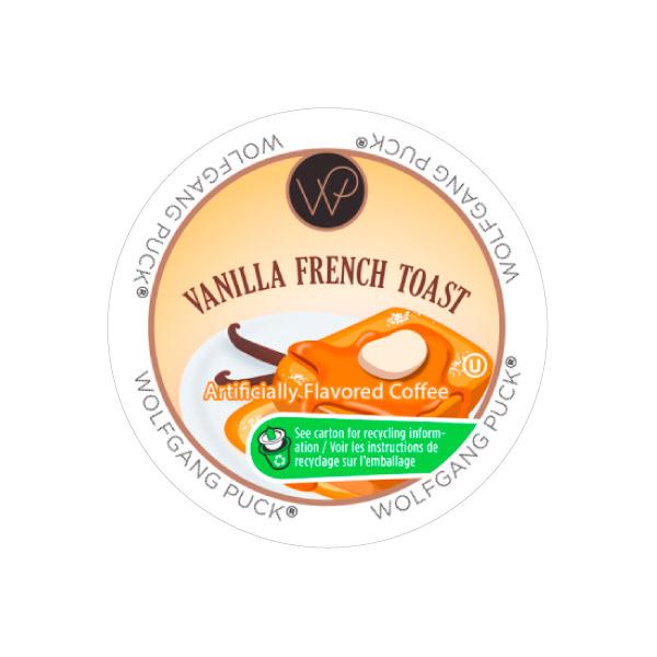 Wolfgang Puck Vanilla French Toast Single Serve Coffee Pods