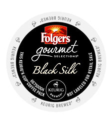 Folgers Black Silk K-Cups 24ct Box