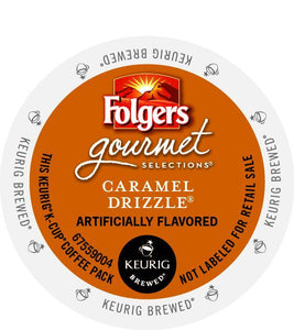 Folgers Caramel Drizzle K-Cup&reg; Pods 24ct Box